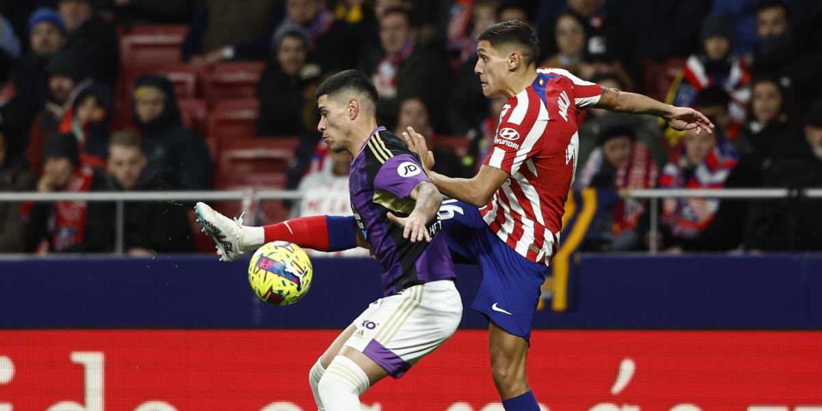 Las posibles alineaciones del Atlético-Valladolid