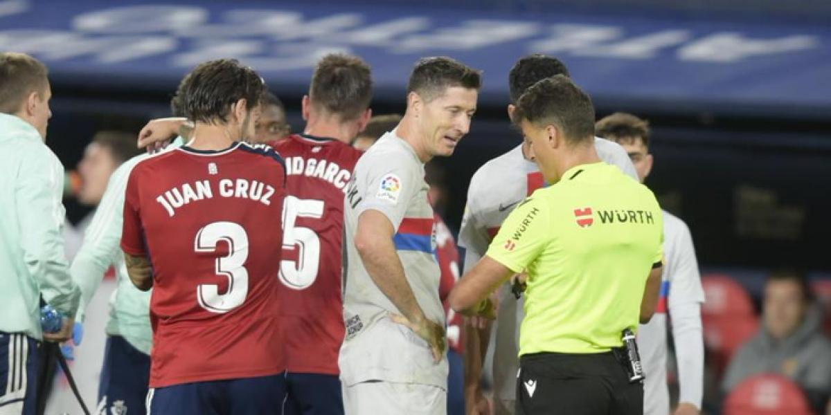 El árbitro Gil Manzano, azote del Barça