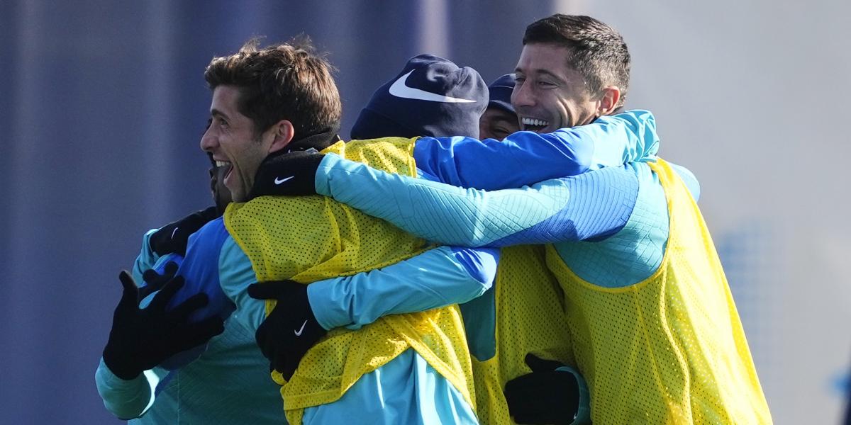 El entrenamiento del Barça previo al partido contra el Betis, en streaming