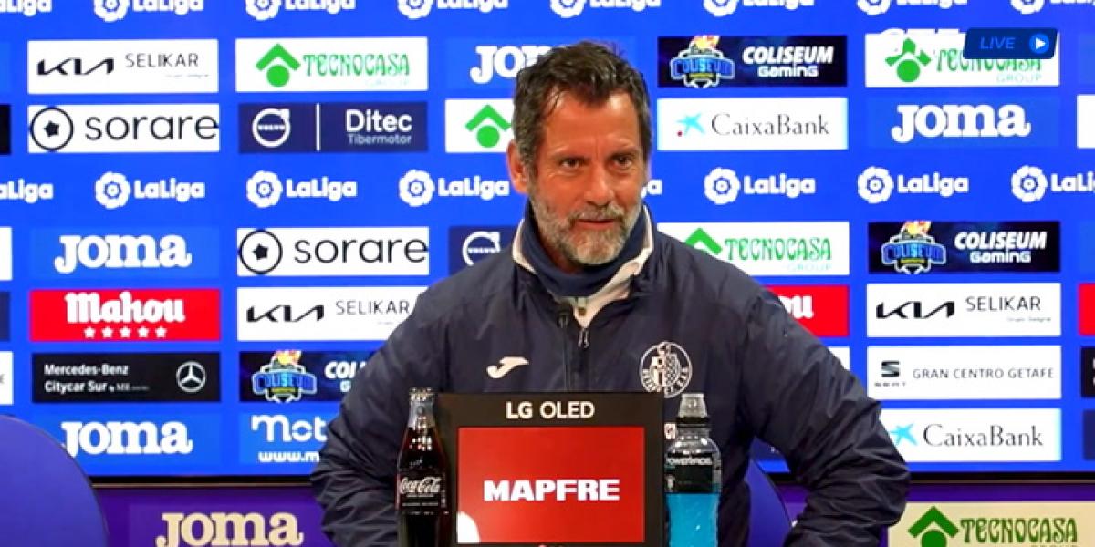 Quique Sánchez Flores habla en una polémica rueda de prensa