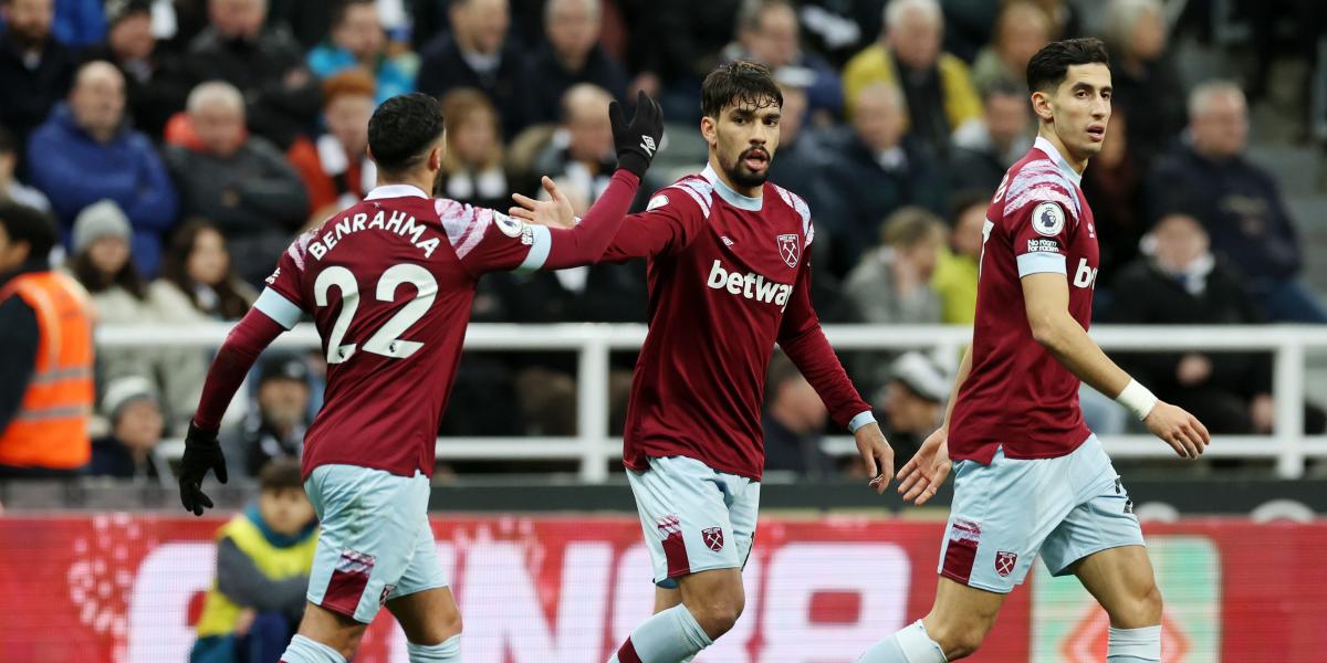 Un gol de Lucas Paquetá frena al Newcastle