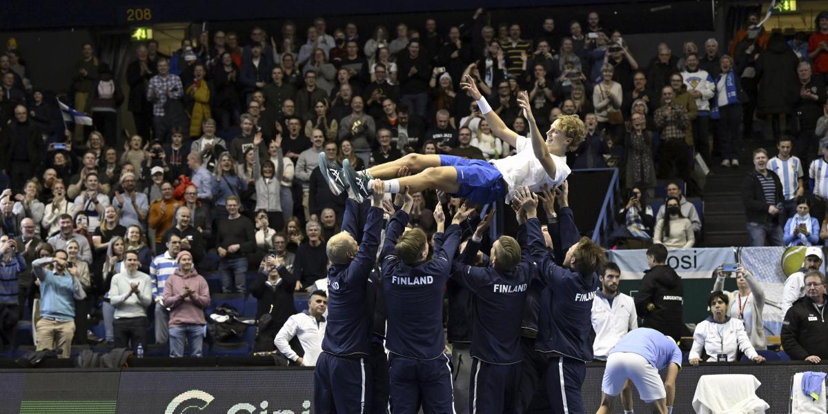 Emil Ruusuvuori aparta a Argentina de la fase final de la Davis