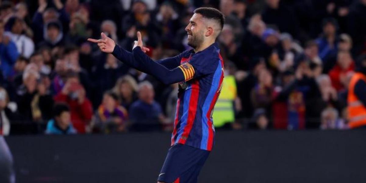 Jordi Alba: Estamos muy contentos y a 8 puntos