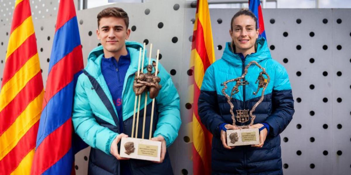 Gavi y Alexia reciben el premio Aldo Rovira