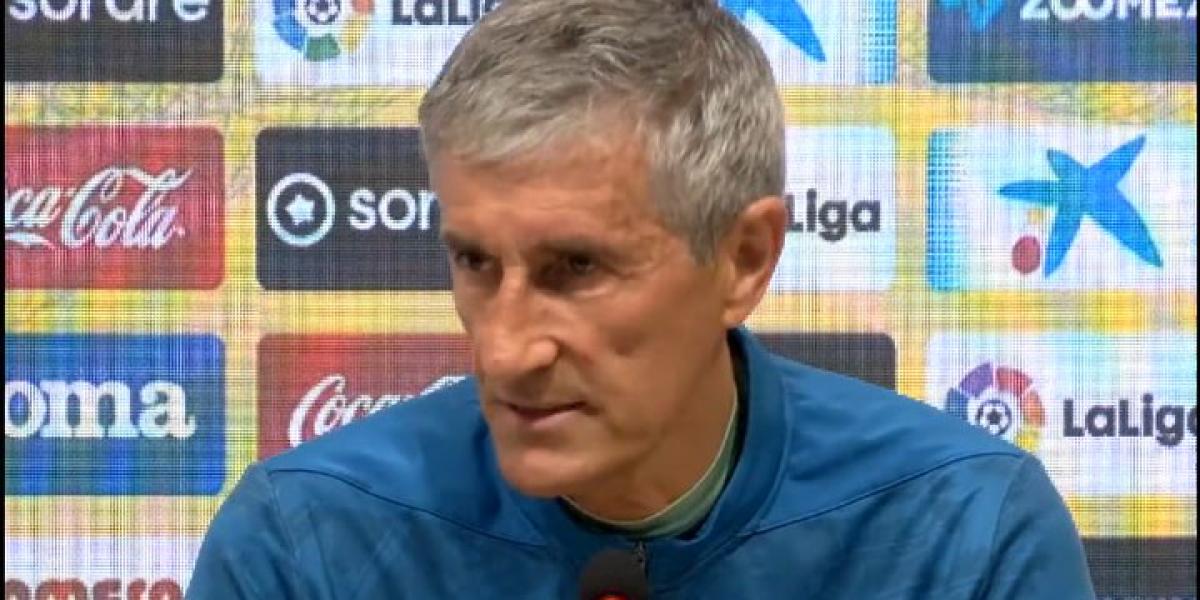 Setién: El Mallorca es un equipo muy complicado y ahora está en racha