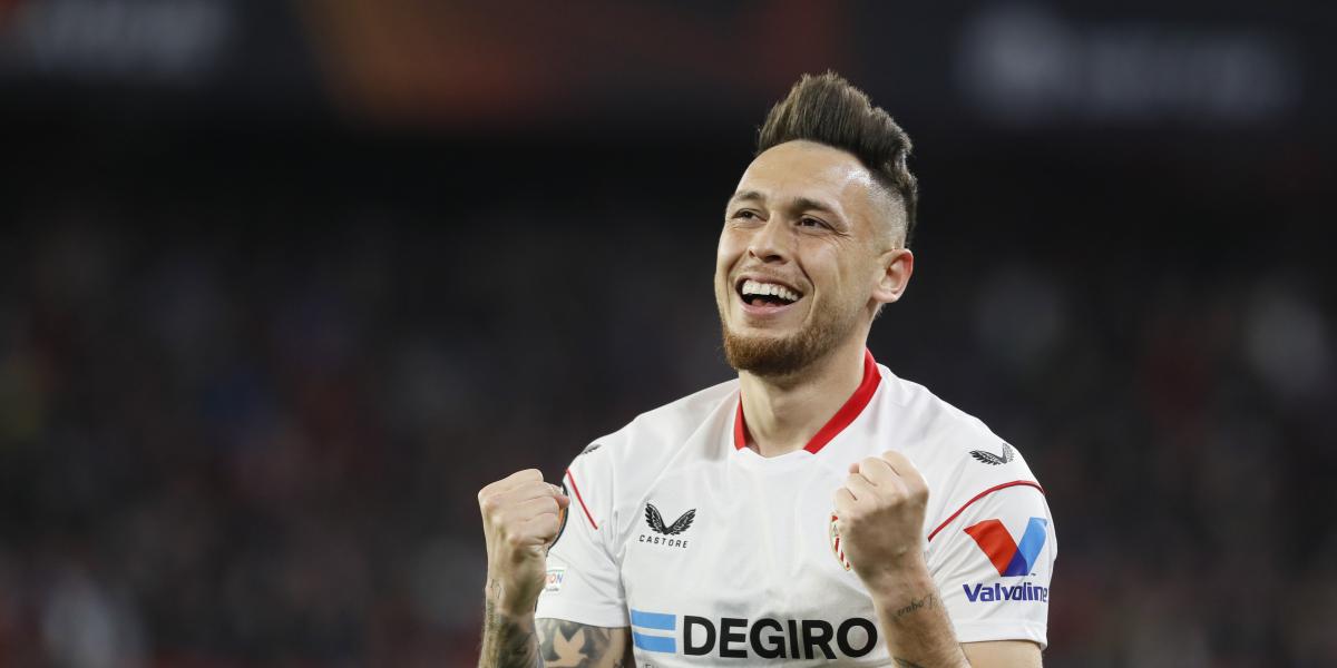 El gol del Sevilla se llama Ocampos