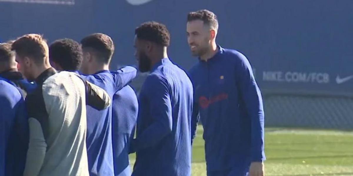 Último entrenamiento del Barça antes de medirse al Cádiz