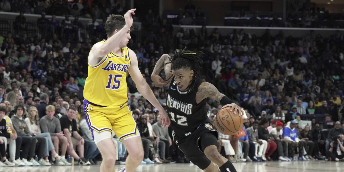 Horario y dónde ver por TV el Memphis Grizzlies - LA Lakers de los Playoffs de la NBA