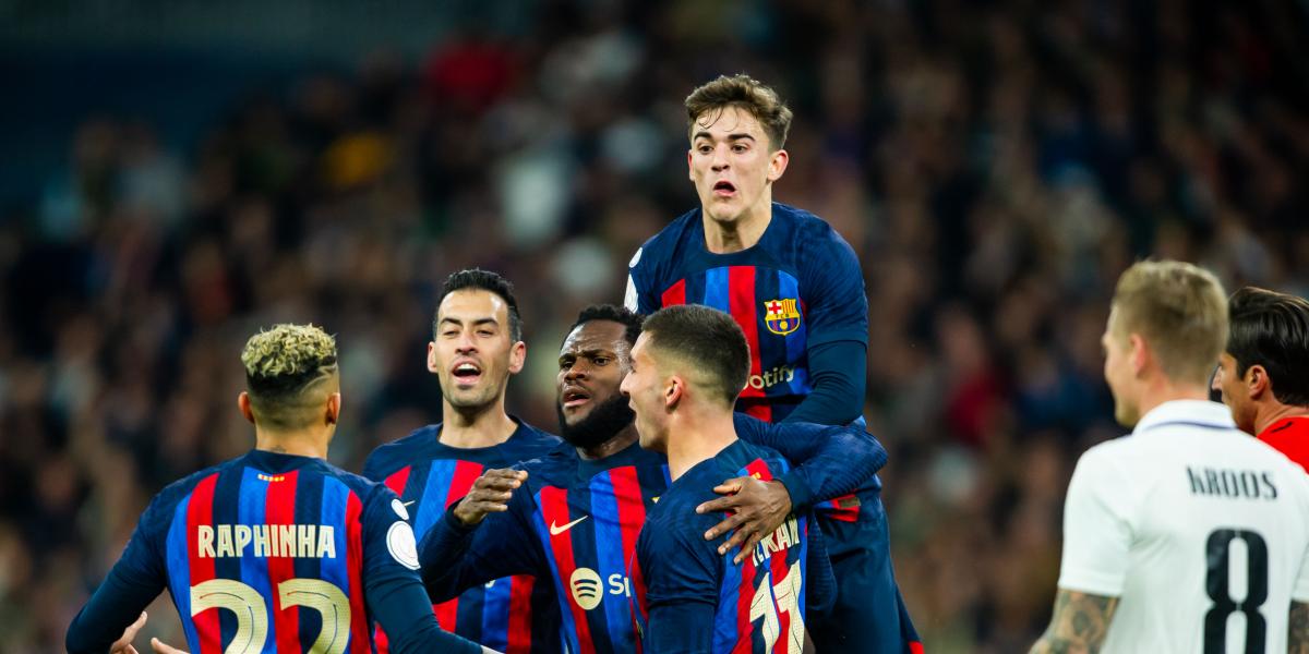 En la vuelta, con Pedri, Dembélé y Lewandowski