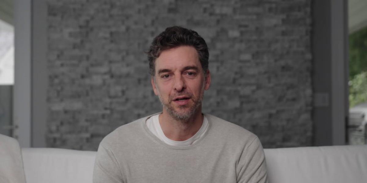 Gasol agradece el homenaje que le ha hecho Iberia y toda la sociedad