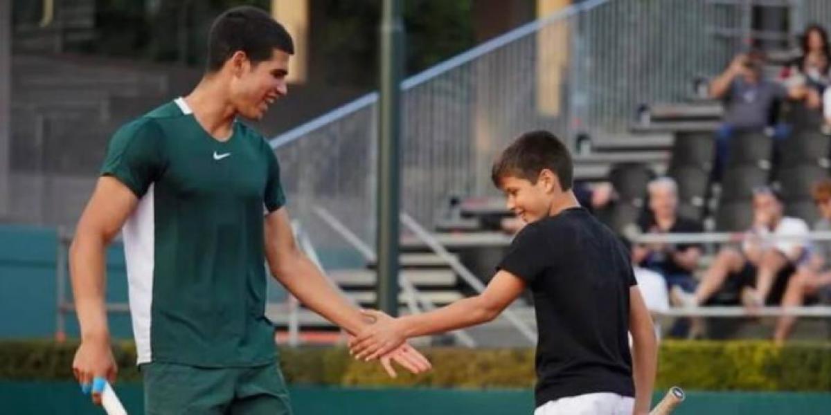 Así de bien juega con 11 años Jaime, hermano de Carlos Alcaraz