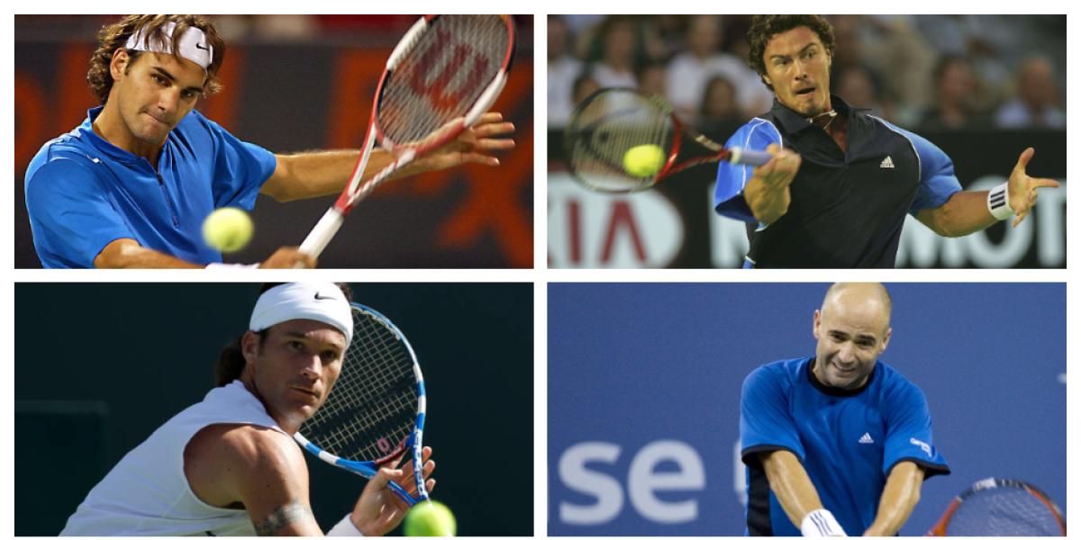Así estaba el top 10 de la ATP antes de la irrupción de Nadal en abril de 2005