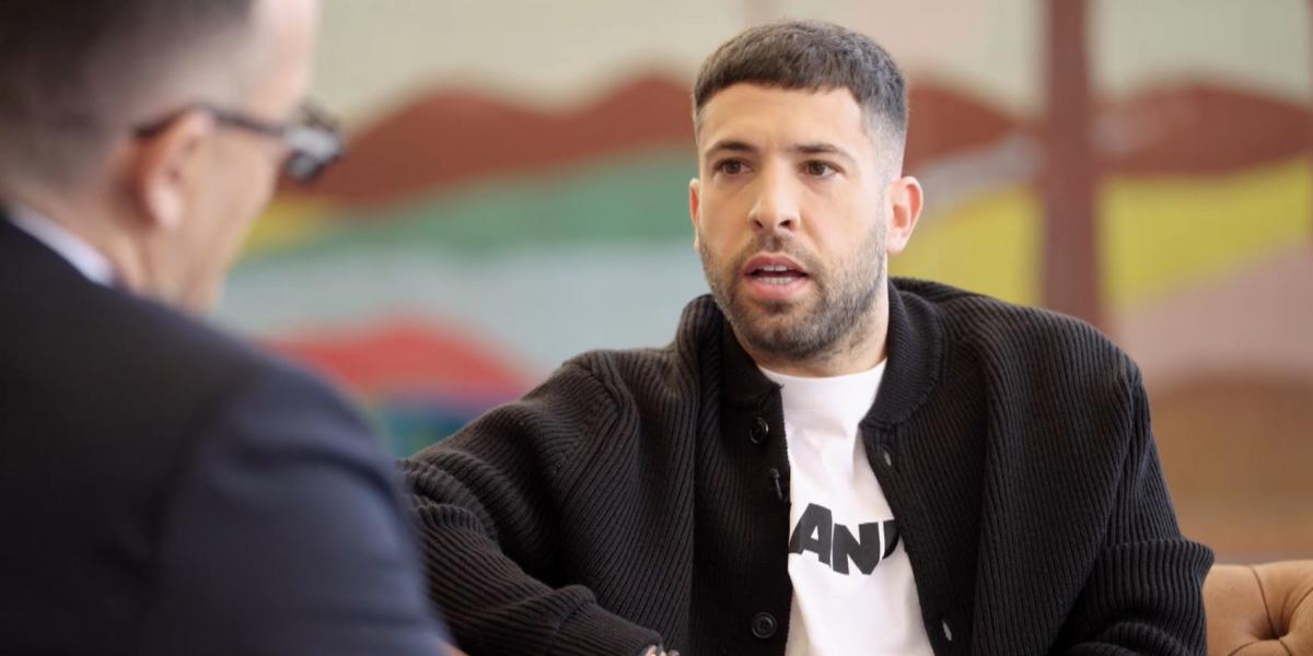 Jordi Alba cuenta lo que pensó al enterarse del caso Alves