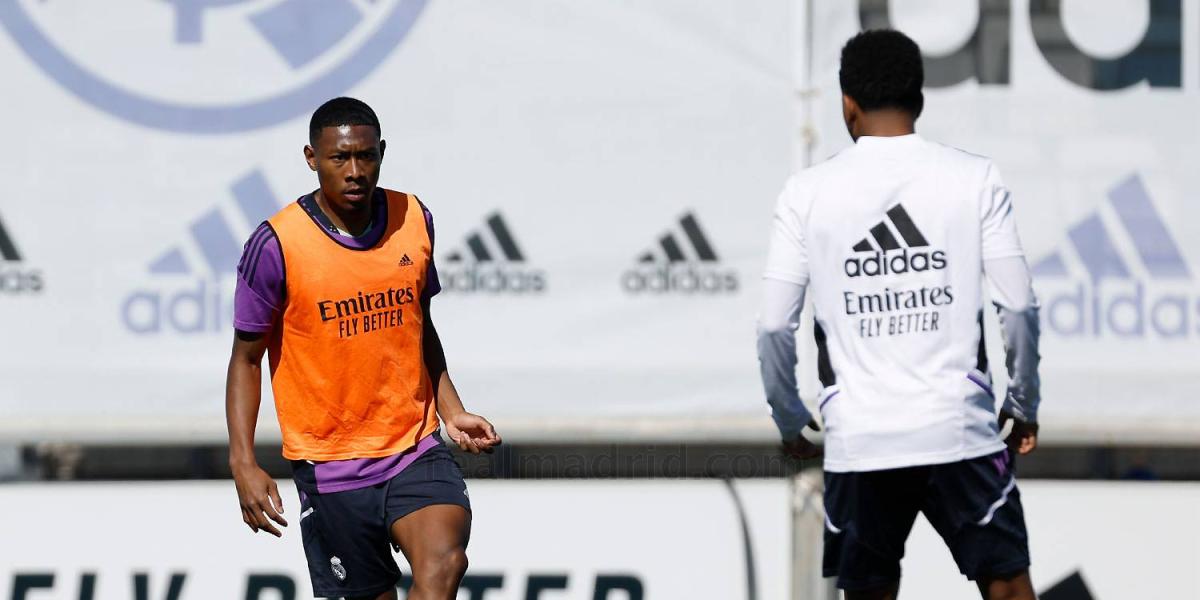 El Madrid completa la sesión de entrenamiento con la duda de Alaba