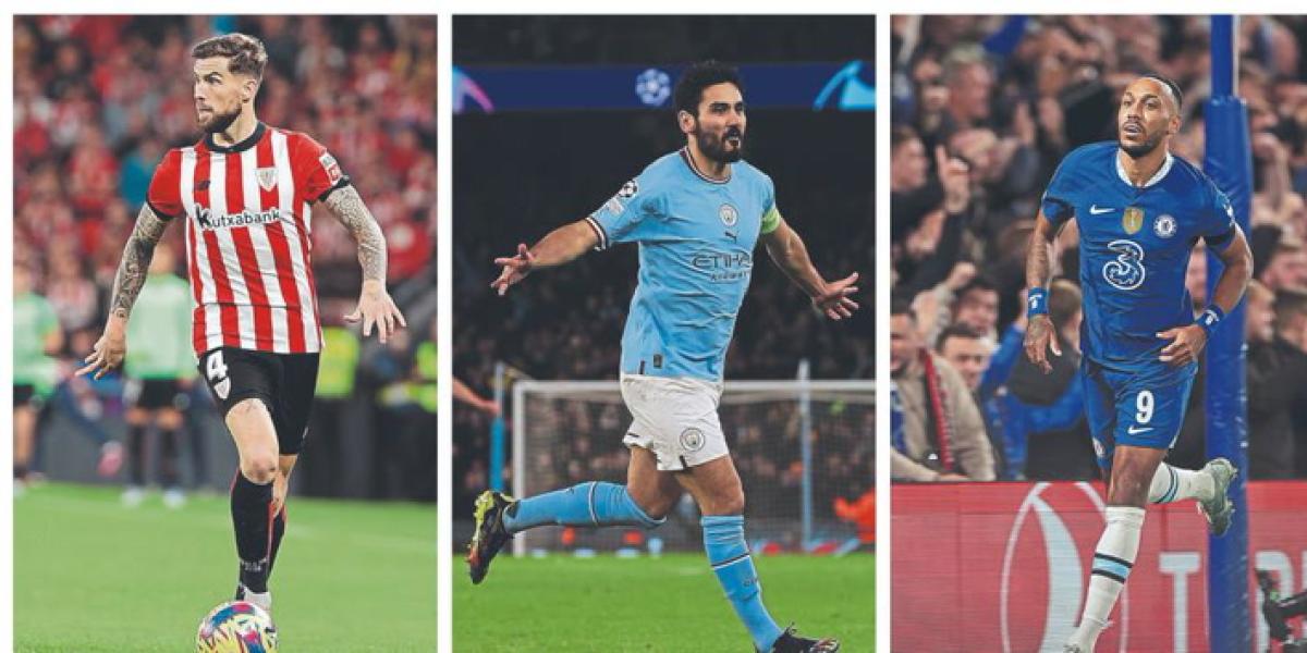 ñigo Martínez (Athletic), Ilkay Gündogan y Pierre-Emerick Aubameyang (Chelsea), en la lista del Barça