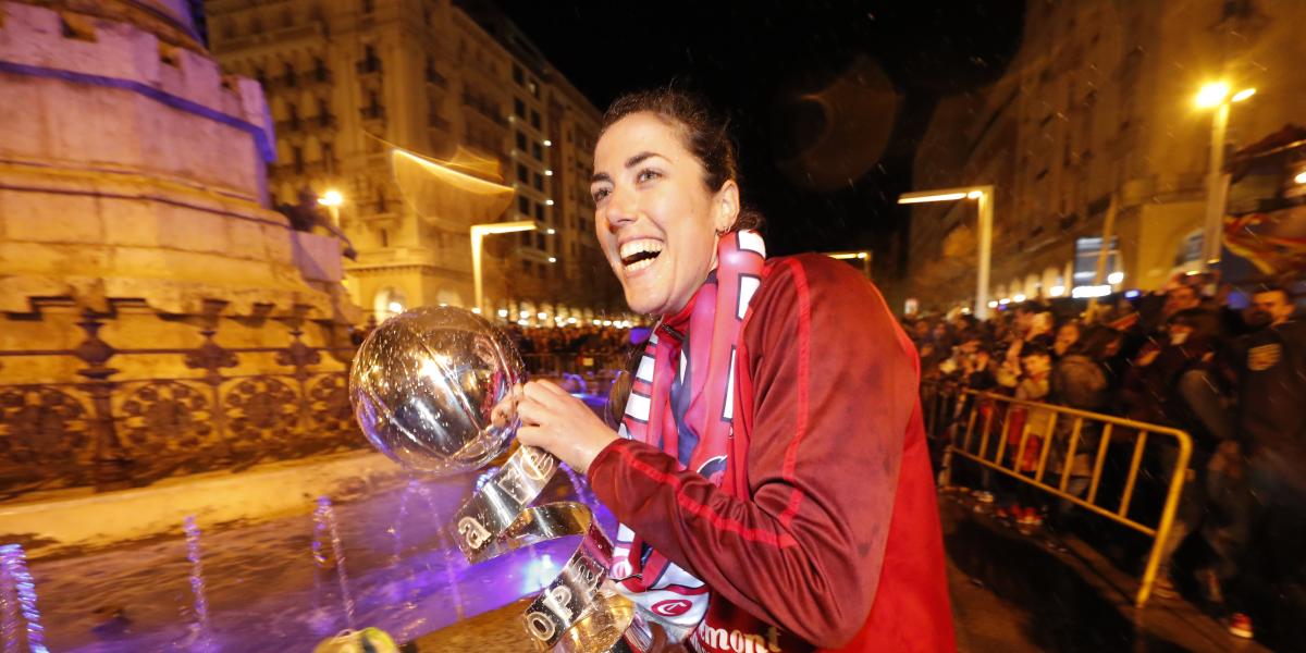 Zaragoza festeja a lo grande el título copero del Casademont