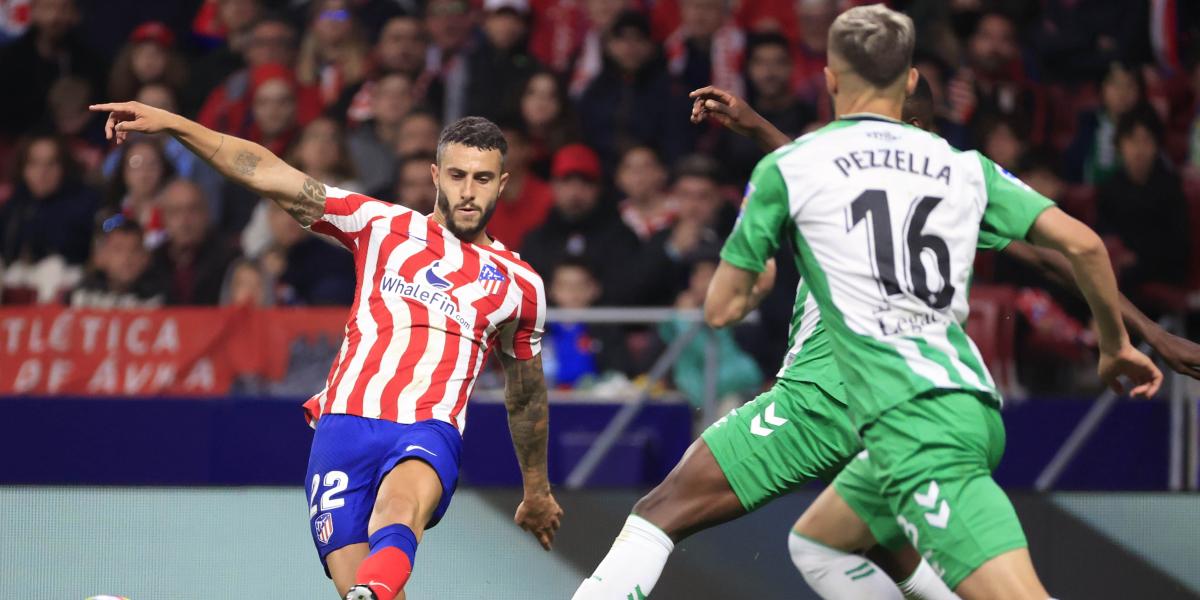 Las posibles alineaciones del Betis-Atlético