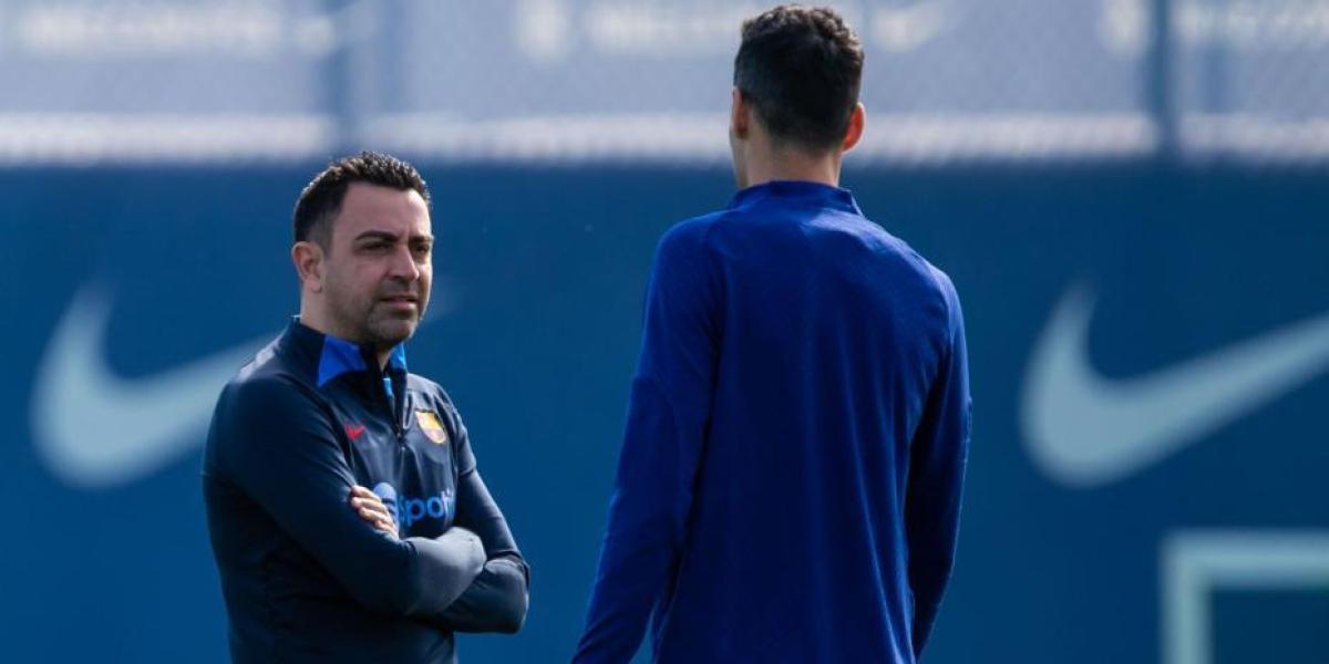 Xavi, sobre Busquets: Lo importante es que él esté tranquilo
