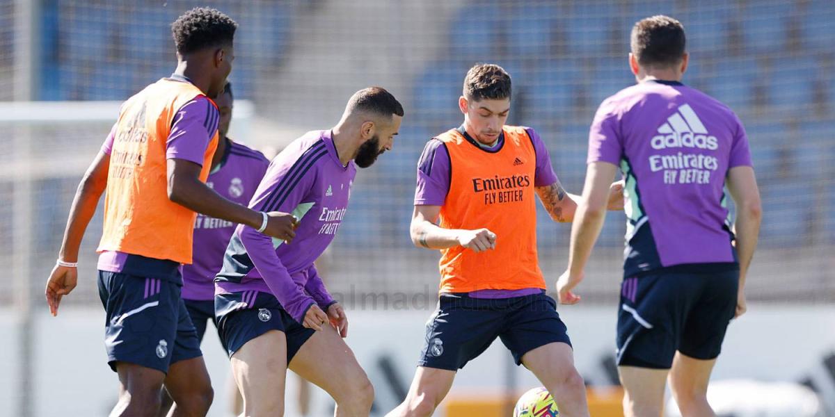 El Madrid vuelve al trabajo con Benzema