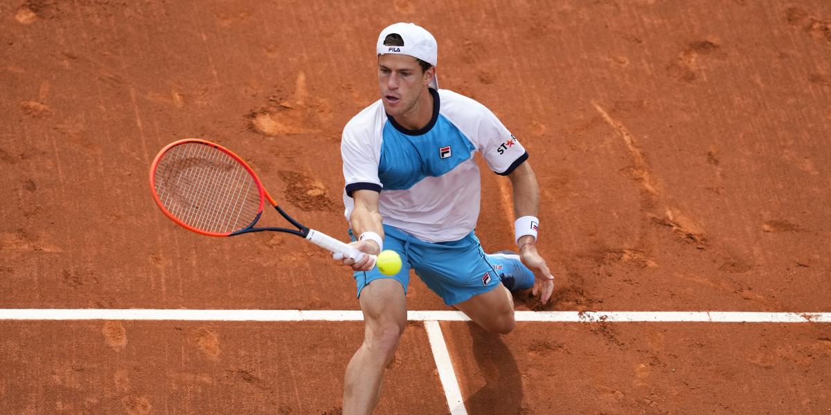 Schwartzman dice adiós entre lágrimas a Roland Garros