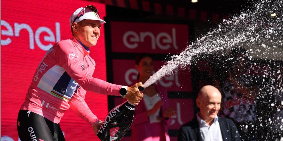 Tres datos que demuestran la importancia de la victoria de Evenepoel al inicio del Giro
