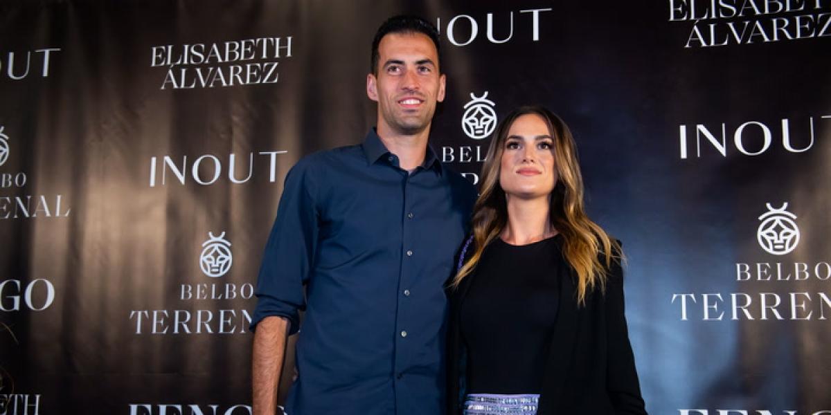 Sergio Busquets no se perdió la fiesta Glow del centro de belleza Inout