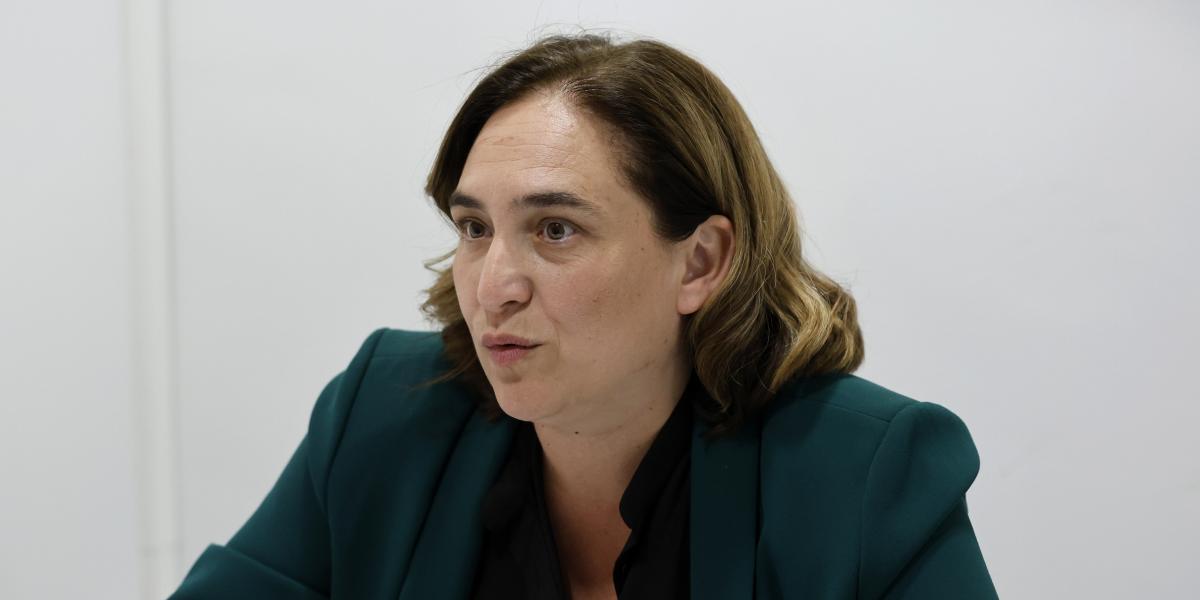 Ada Colau, candidata a la alcaldía de Barcelona por En Comú-Podem, en imágenes