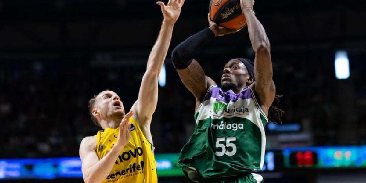 75-71: Unicaja gana al Tenerife, que sigue cuarto por su mejor average