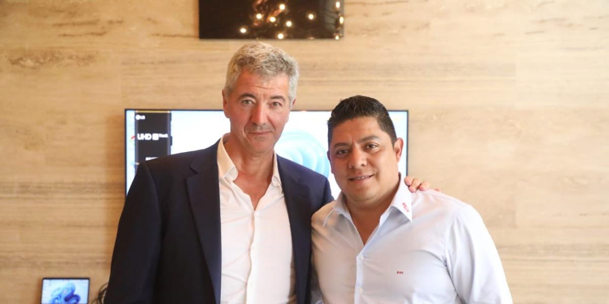 Gil Marín, en México para impulsar al Atlético San Luis