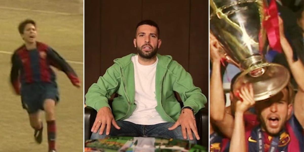 Emotivo mensaje de despedida de Jordi Alba en su adiós
