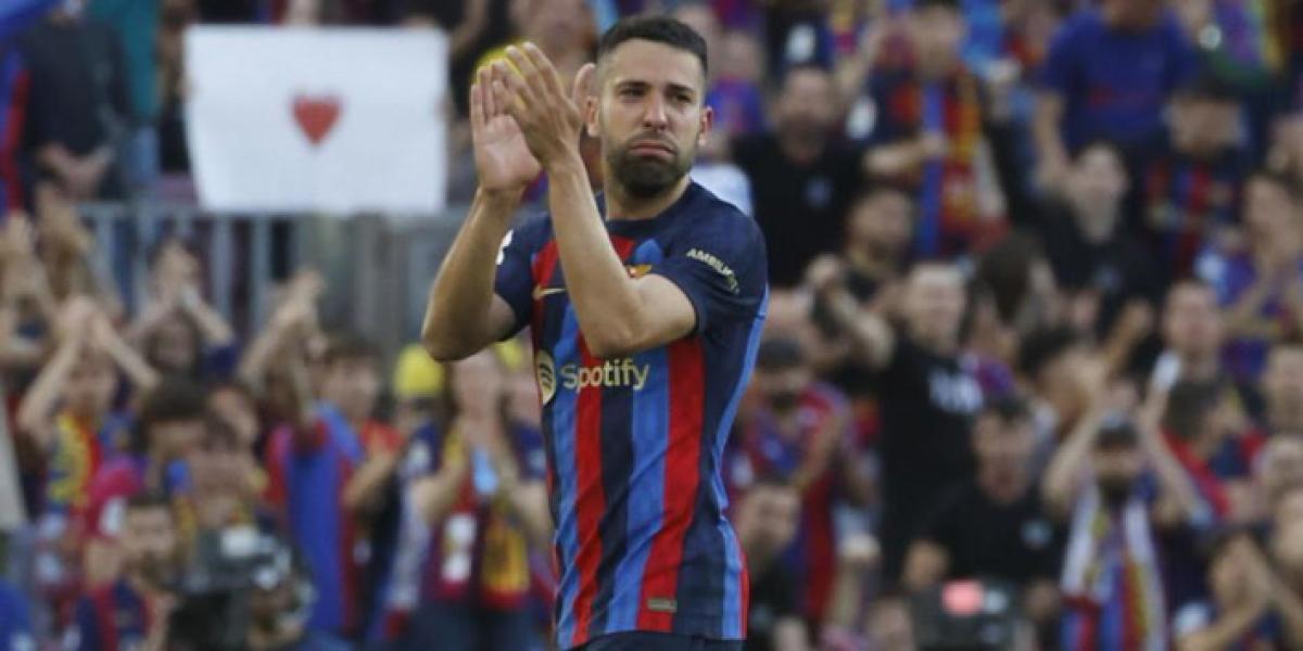 Jordi Alba, adiós entre lágrimas y con recuerdo a Tito: Es el mejor día de mi vida