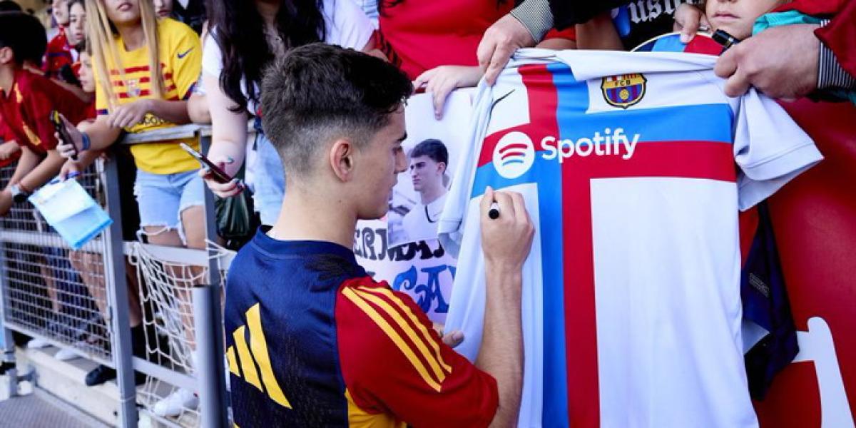 Gavi habló sobre el posible relevo de Busquets en el Barça