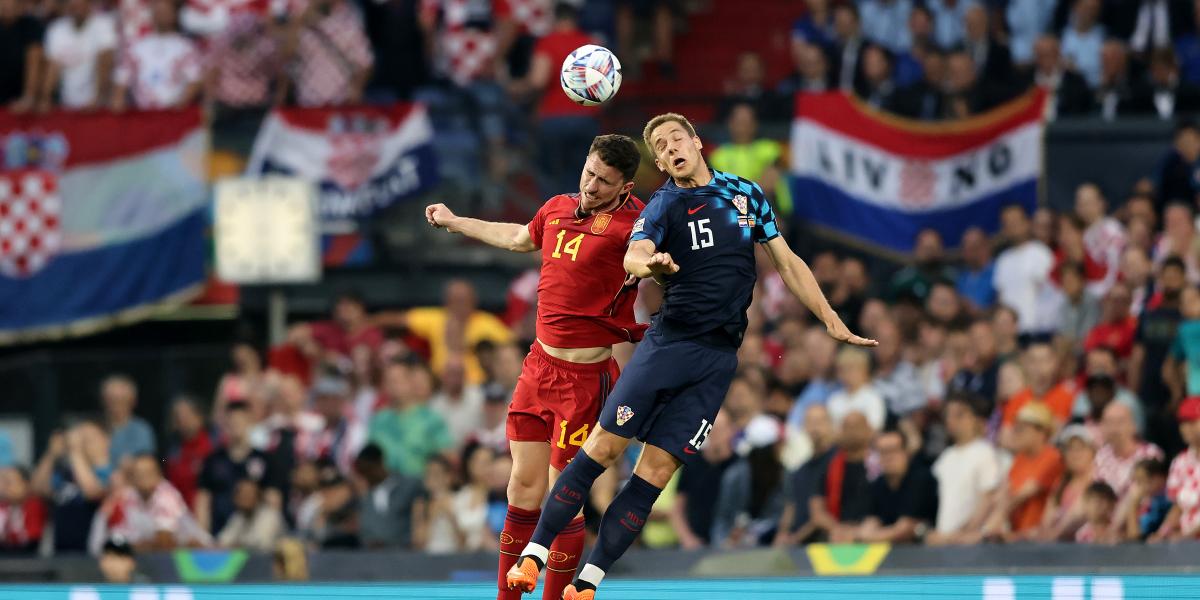 La gran final entre Croacia y España, en imágenes