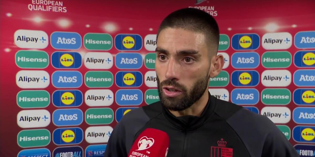 La rajada de Yannick Carrasco con Courtois tras su espantada de la selección belga