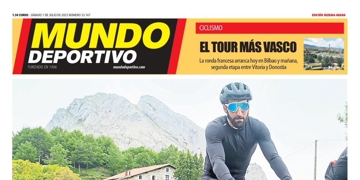 Portada de MD Bizkaia-Araba de hoy sábado