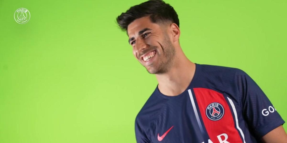 Así fue el primer día de Marco Asensio con el PSG