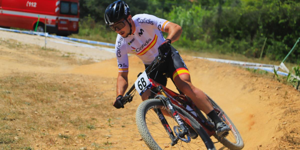 Top10 de Hugo Franco en el Europeo Júnior de BTT XCO de Anadia