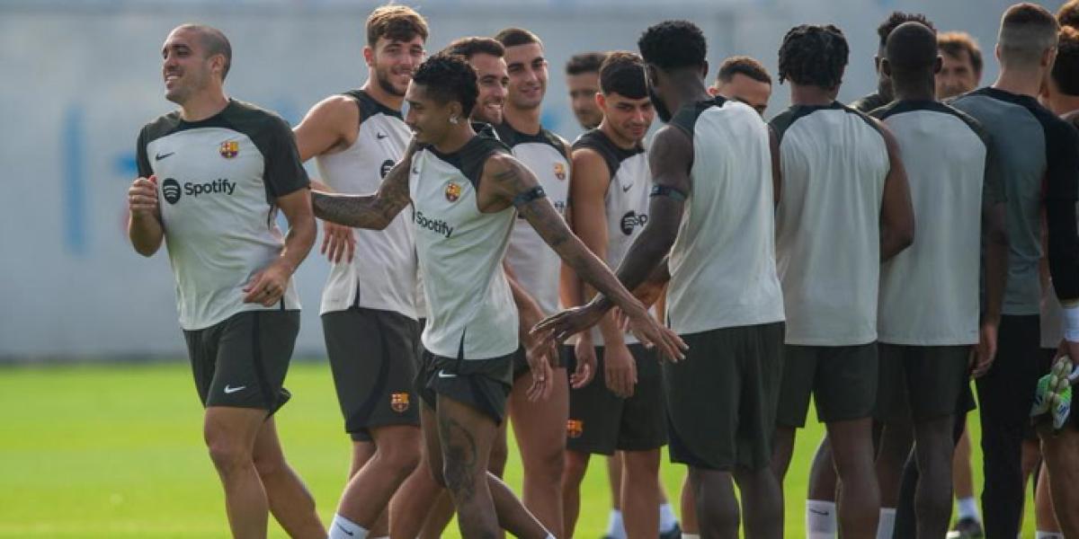 Romeu, novedad en el último entrenamiento antes de volar a Estados Unidos