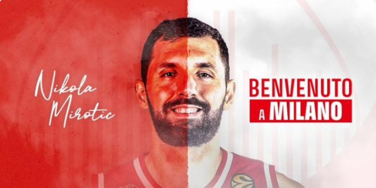 El Armani Milán anuncia el fichaje de Nikola Mirotic