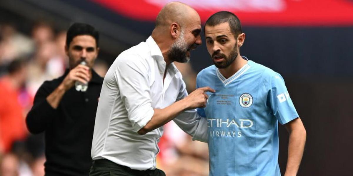 Guardiola admite que temió por la salida de Bernardo Silva