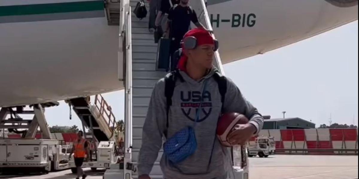 La selección USA ya está en Málaga para jugar contra España