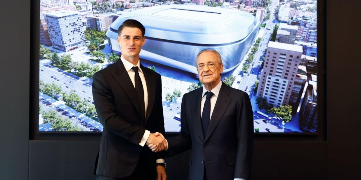 Florentino manda ánimos a los lesionados en la bienvenida a Kepa