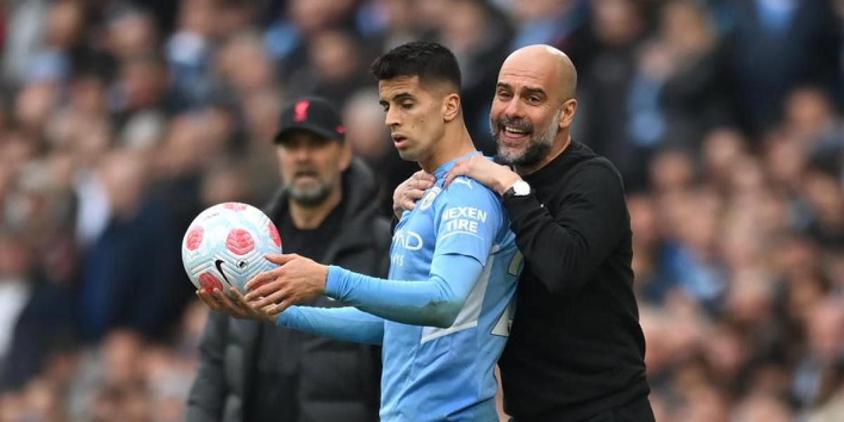 Pep Guardiola habló sobre la situación de Joao Cancelo