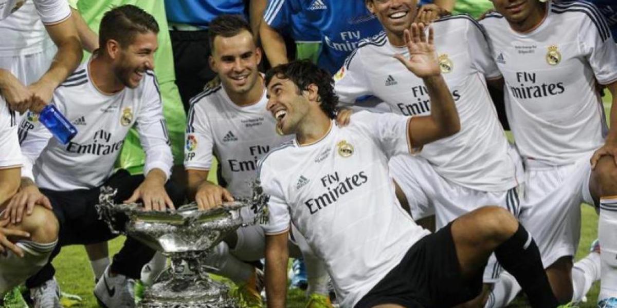 10 años del último gol de Raúl con el Madrid