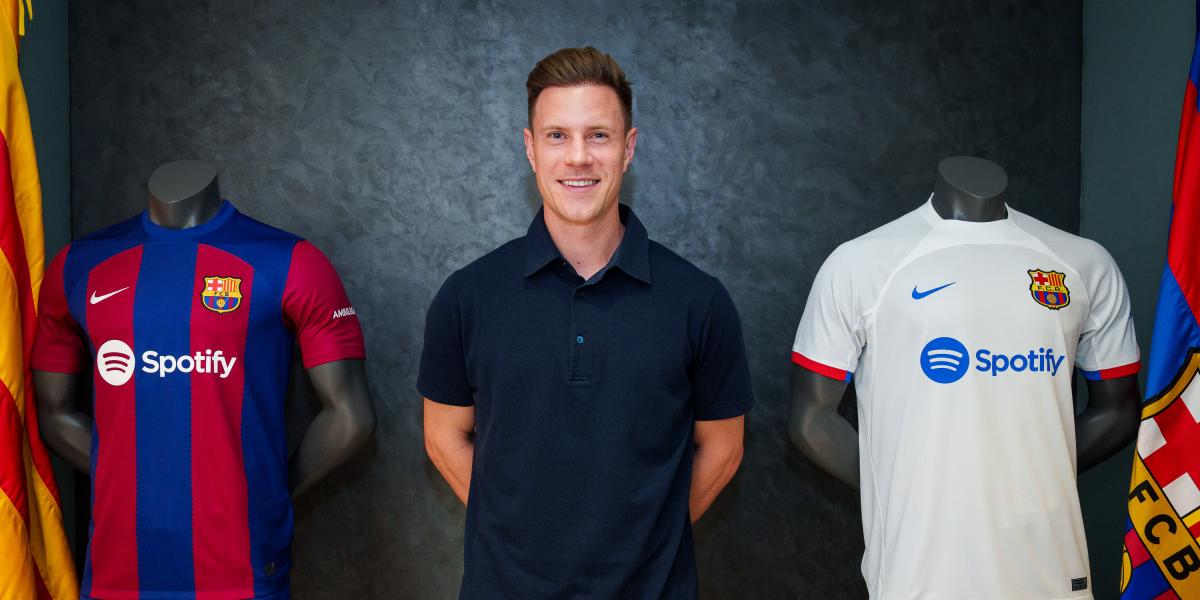 Ter Stegen: Espero cinco años de felicidad y títulos