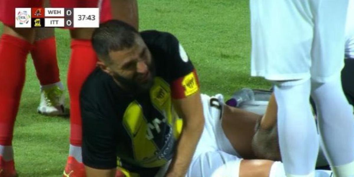 Benzema se retira lesionado y el Al Ittihad no falla