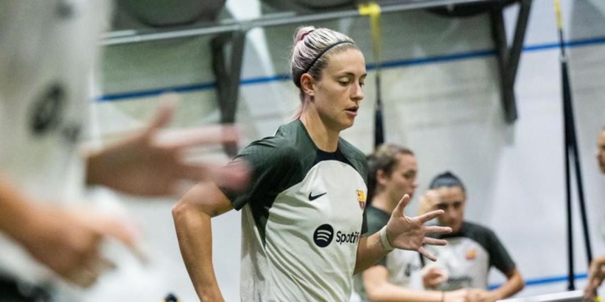 El Barça femenino ultima detalles antes del primer amistoso de la gira mexicana