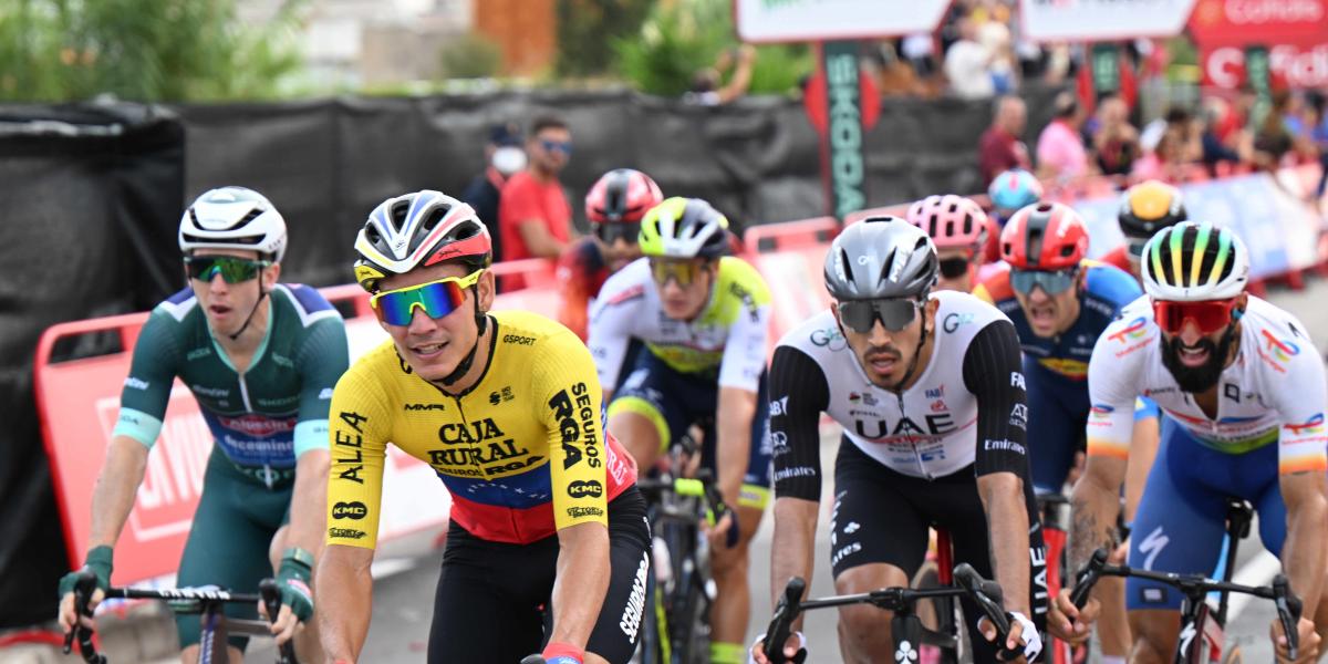 Orluis Aular, el samurai latino que hace historia en España y en la Vuelta a golpe de pedal