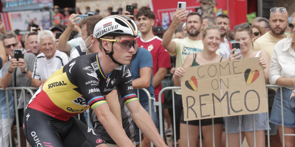 Remco Evenepoel quiere marcar distancias en la crono de Valladolid