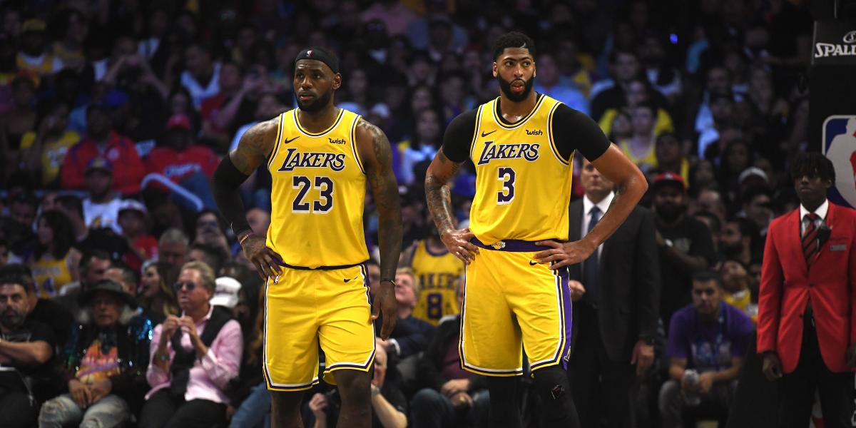Anthony Davis y LeBron James, más inseguros que nunca de sus Lakers